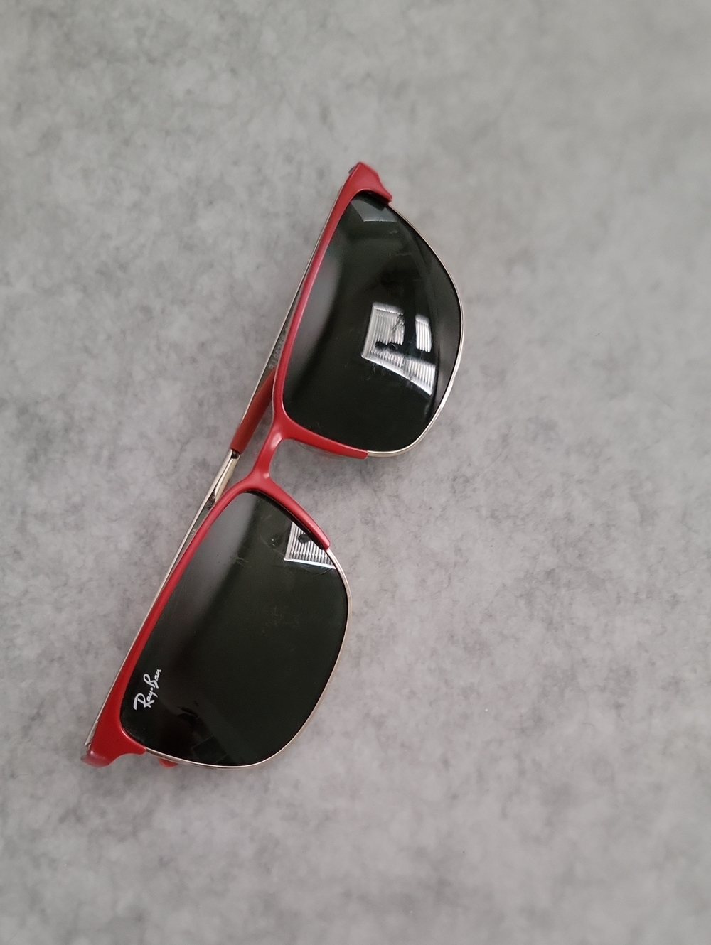 Kids Ray-Ban Red and Black Sunglasses